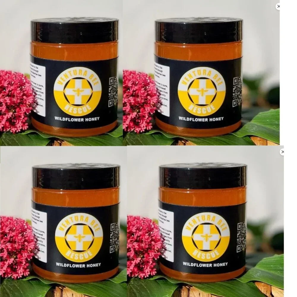 4x Apiary Honey Bundle Stocking Stuffers - Unfiltered, Pure, Raw - Sustainable A